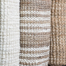 Load image into Gallery viewer, Vincent White Wash Jute: Oversized mat
