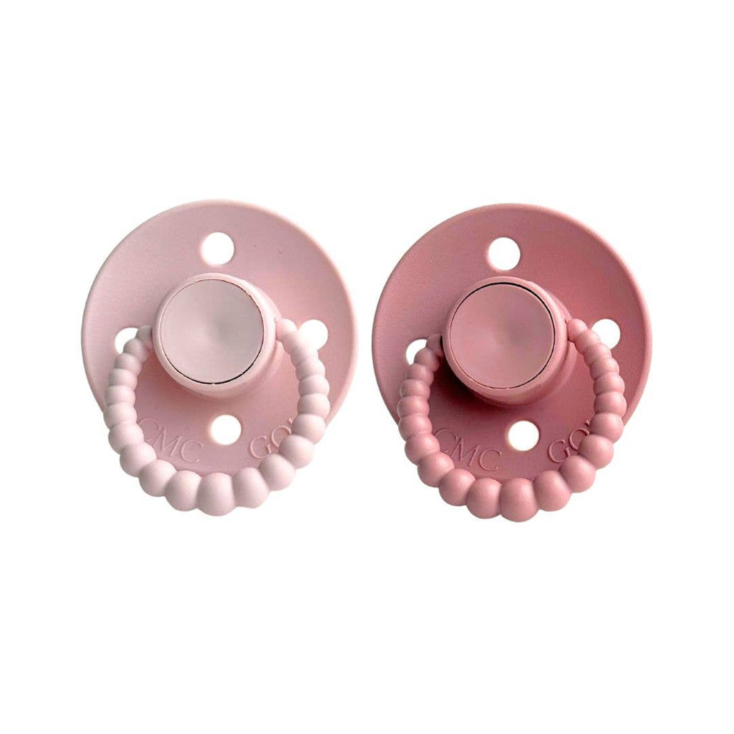 CMC 'Bubble' Dummies Blush + Dusty Rose: Size 1