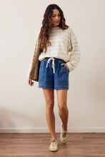 Load image into Gallery viewer, Darcy Relaxed Everyday Short - Fresh Indigo
