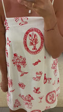 Load and play video in Gallery viewer, Christmas Slip Dress
