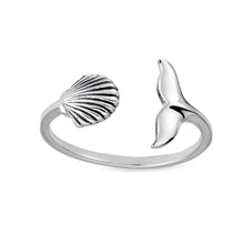 Load image into Gallery viewer, Sterling Silver Treasures of the Sea Ring
