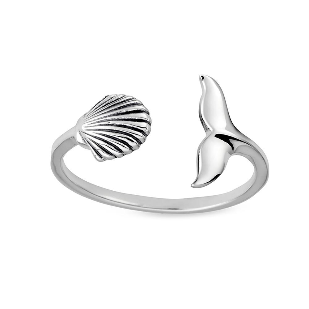 Sterling Silver Treasures of the Sea Ring