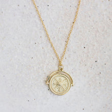 Load image into Gallery viewer, Golden Compass Necklace
