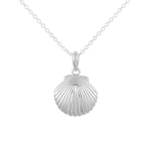 Load image into Gallery viewer, Sterling Silver Seashell Locket
